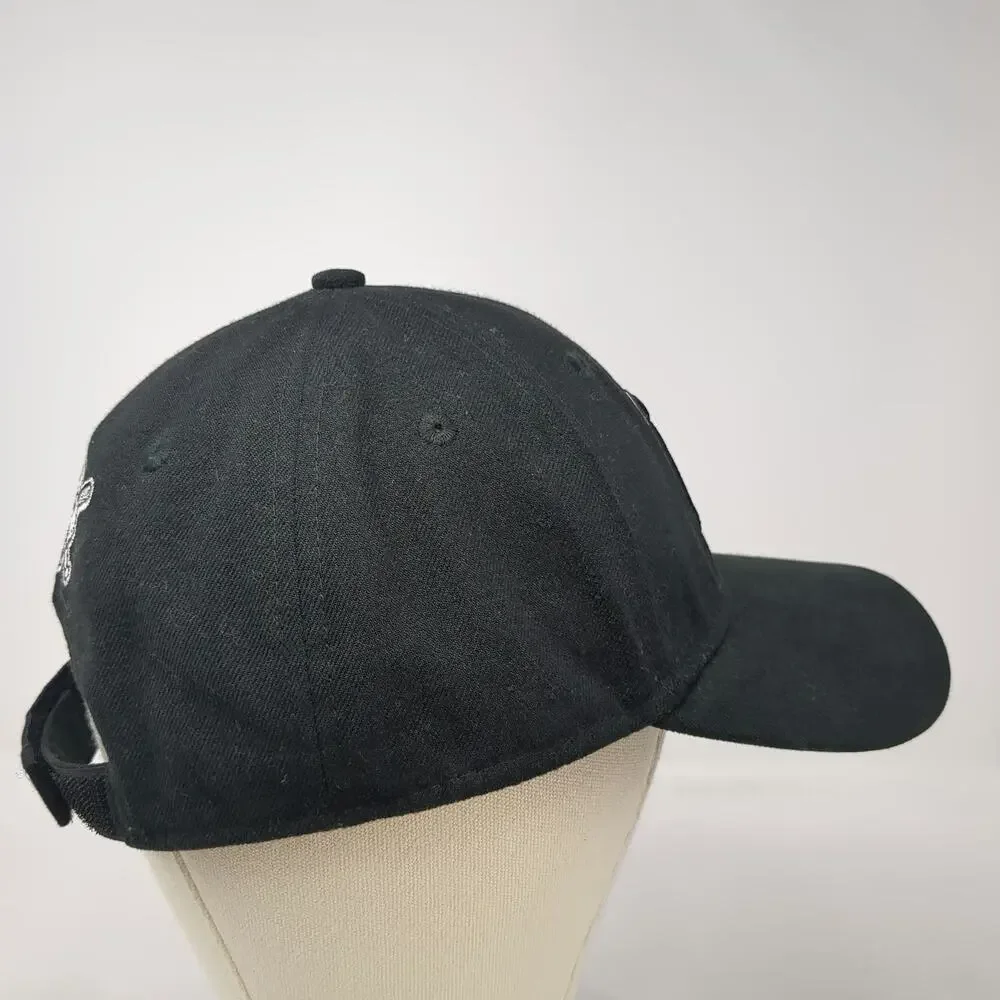New Era Baseball Cap Black One Size MLB Pittsburgh Pirates Skull Strapback Hat
